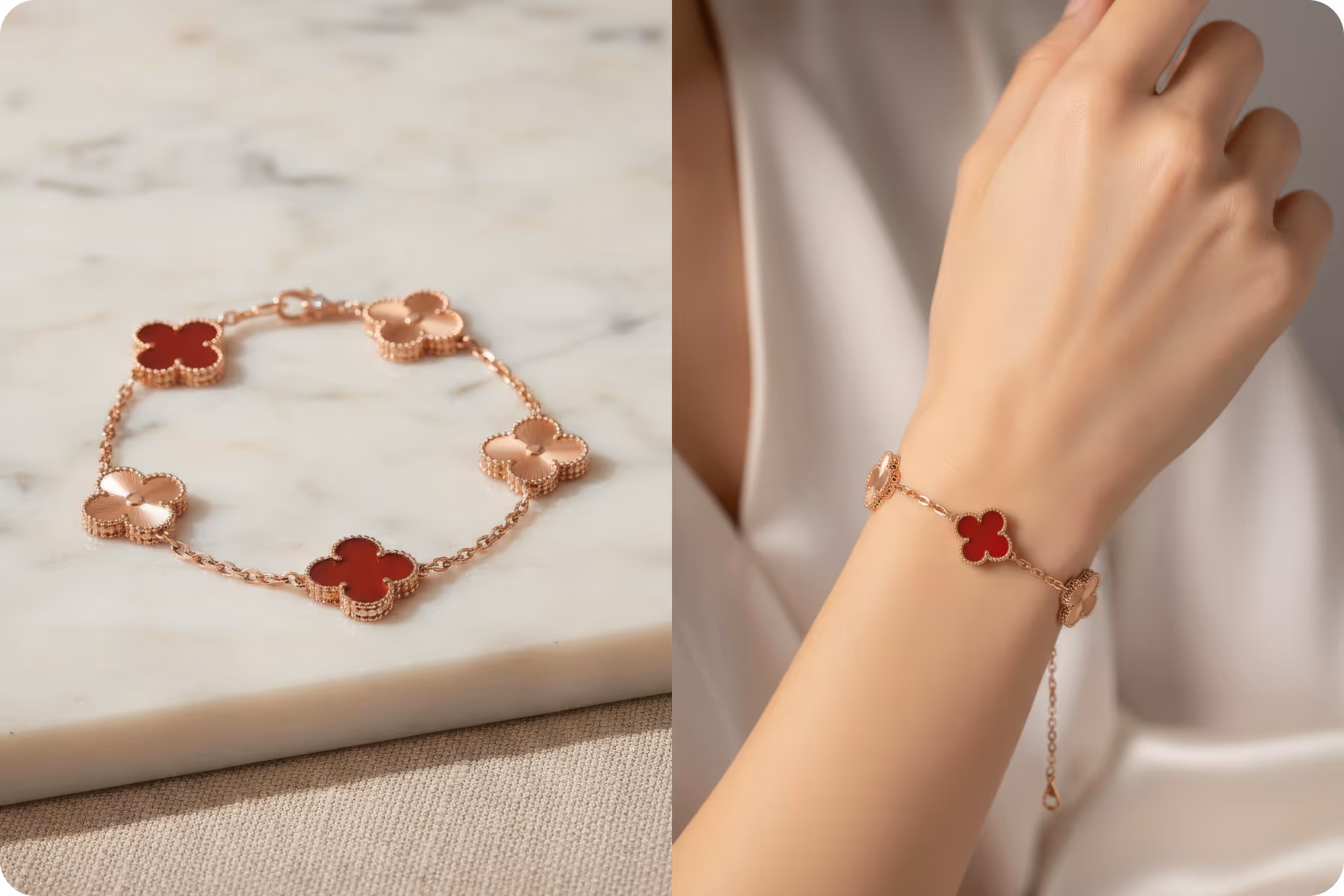 Effortless Bracelet Visualization for Women